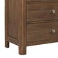 Hooker Furniture Driftwood King Panel Bed with Two Nightstands in Worn Saddle, , large