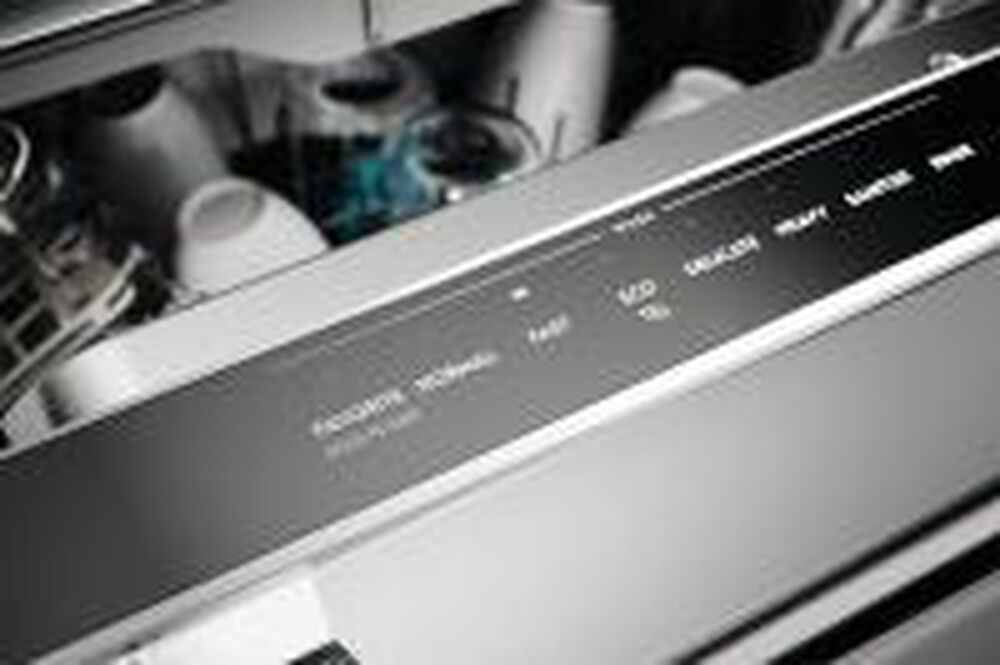 Frigidaire Gallery 24" BuiltIn Bar Handle Dishwasher with CleanBoost in Black Stainless Steel