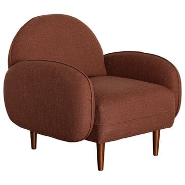 Kuka (Hk) Trade Co Lmt Motion Social Accent Chair in Nathan Rust, , large