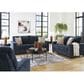 Ashley Aviemore Stationary Loveseat in Ink, , large