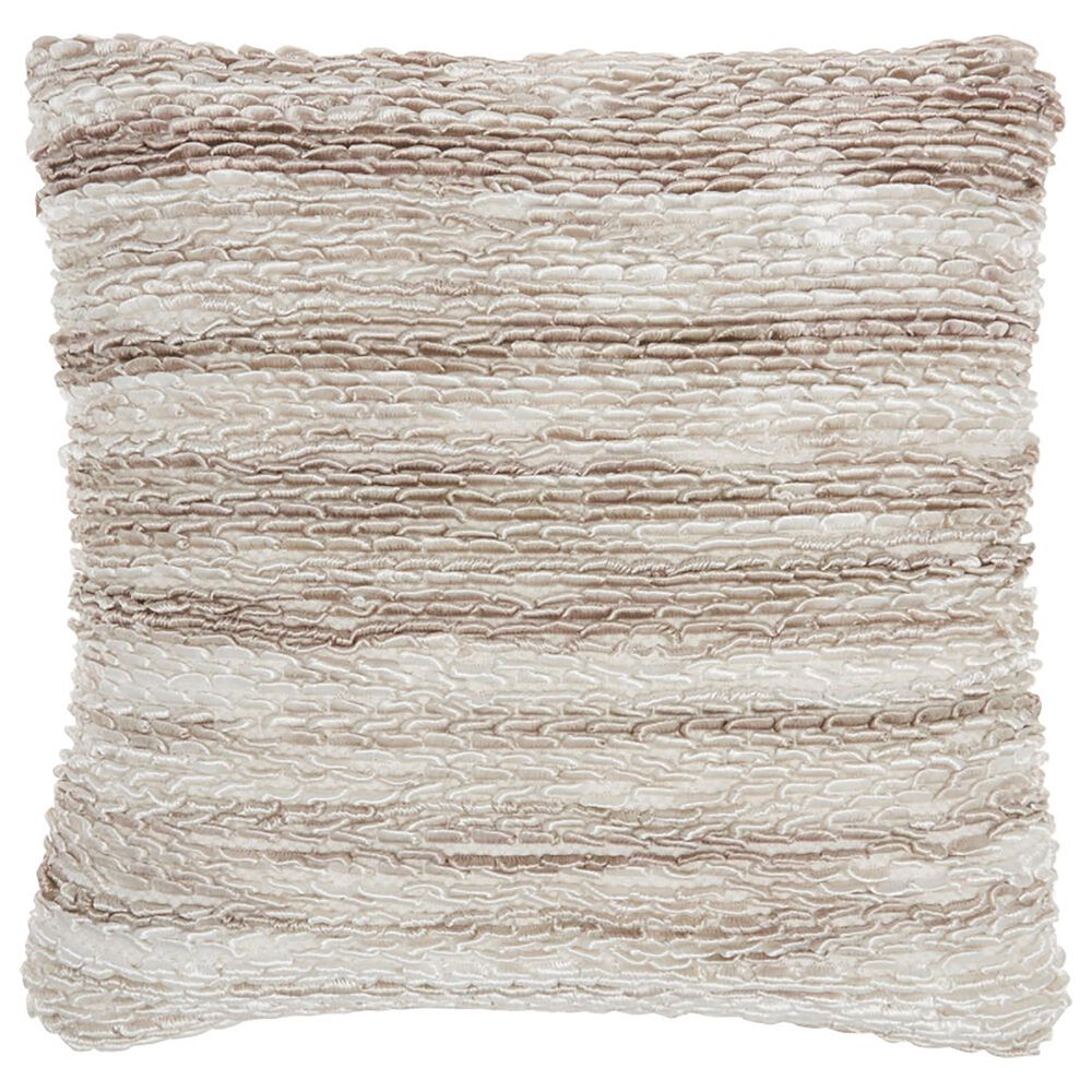 Nourison Life Styles 20" x 20" Throw Pillow in Beige, , large