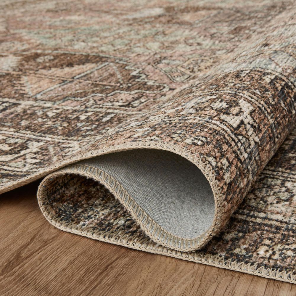 Amber Lewis x Loloi Billie 2&#39;3&quot; x 3&#39;9&quot; Clay and Sage Area Rug, , large