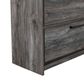 Ashley Baystorm 4 Piece Twin Panel Bed Set in Smokey Gray, , large