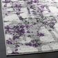 Safavieh Skyler SKY193R 9" x 12" Grey and Purple Area Rug, , large