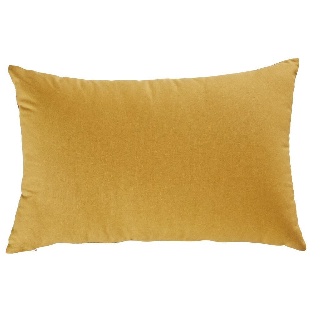 Ashley Varness 14&quot; x 22&quot; Lumbar Throw Pillow in Gold, Pink, Gray, Rust and White, , large