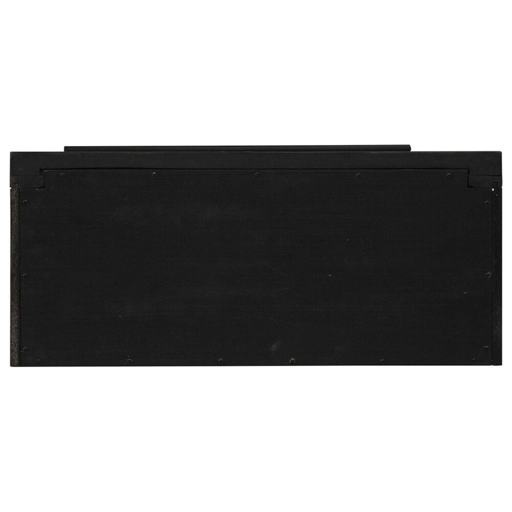 Belle Furnishings Meritage 76" Bunching Bookcase in Aged Charcoal and Caramel, , large