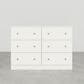 Lemoore Essential 45" 6-Drawer Dresser in Rockport White, , large