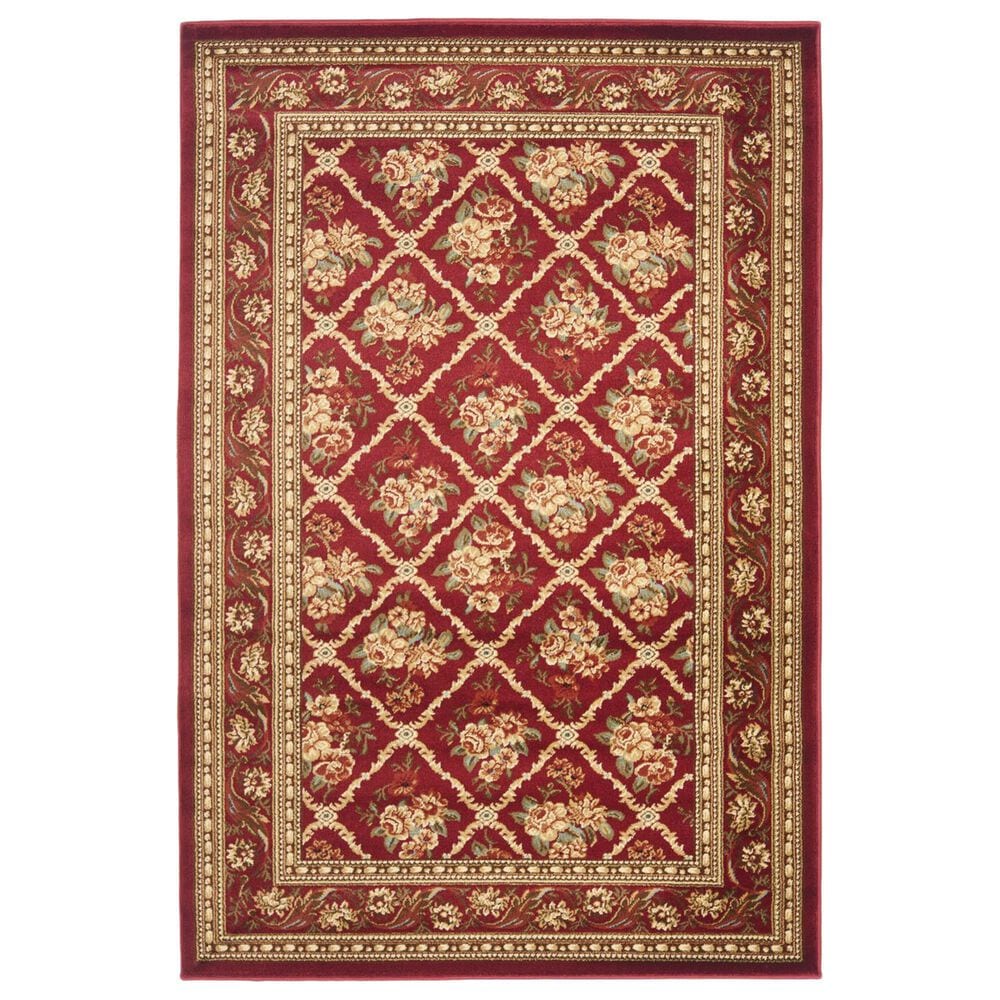 Safavieh Lyndhurst 3"3" x 5"3" Red Area Rug, , large