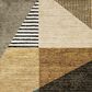 Oriental Weavers Strada STR10 10" x 13"2" Gold Area Rug, , large