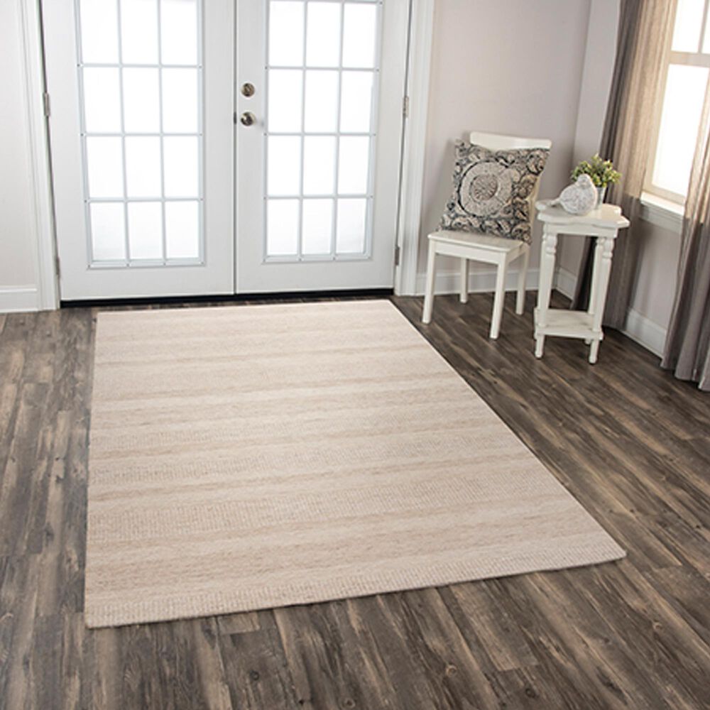 RIZZY Taylor Striped 8&#39;6&quot; x 11&#39;6&quot; Ivory Area Rug, , large