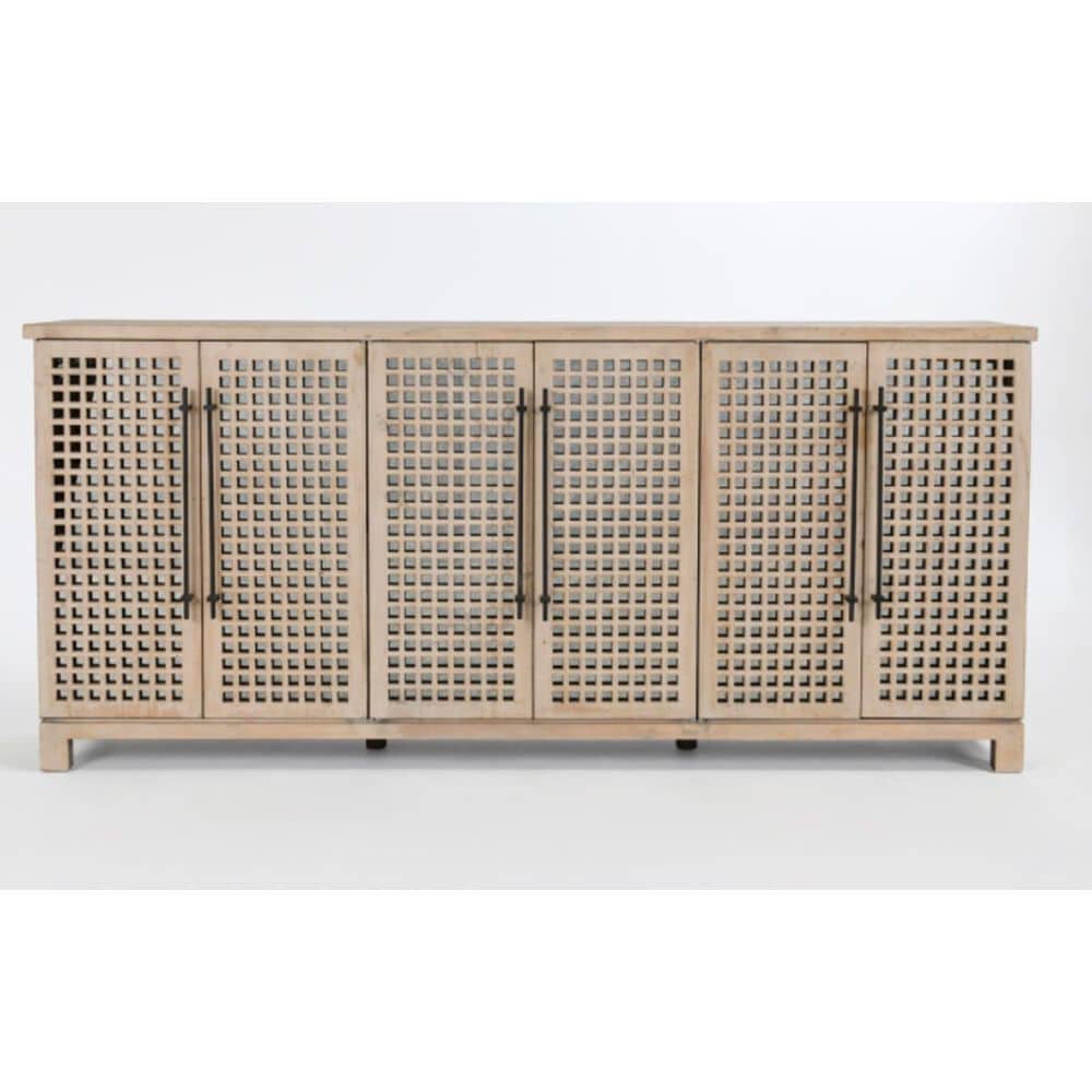 Classic Home Landon 6-Door Sideboard in Reclaimed Pine, , large
