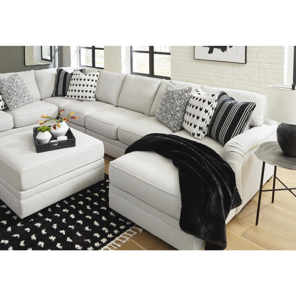 Ashley Huntsworth Ottoman in Dove Gray, , large