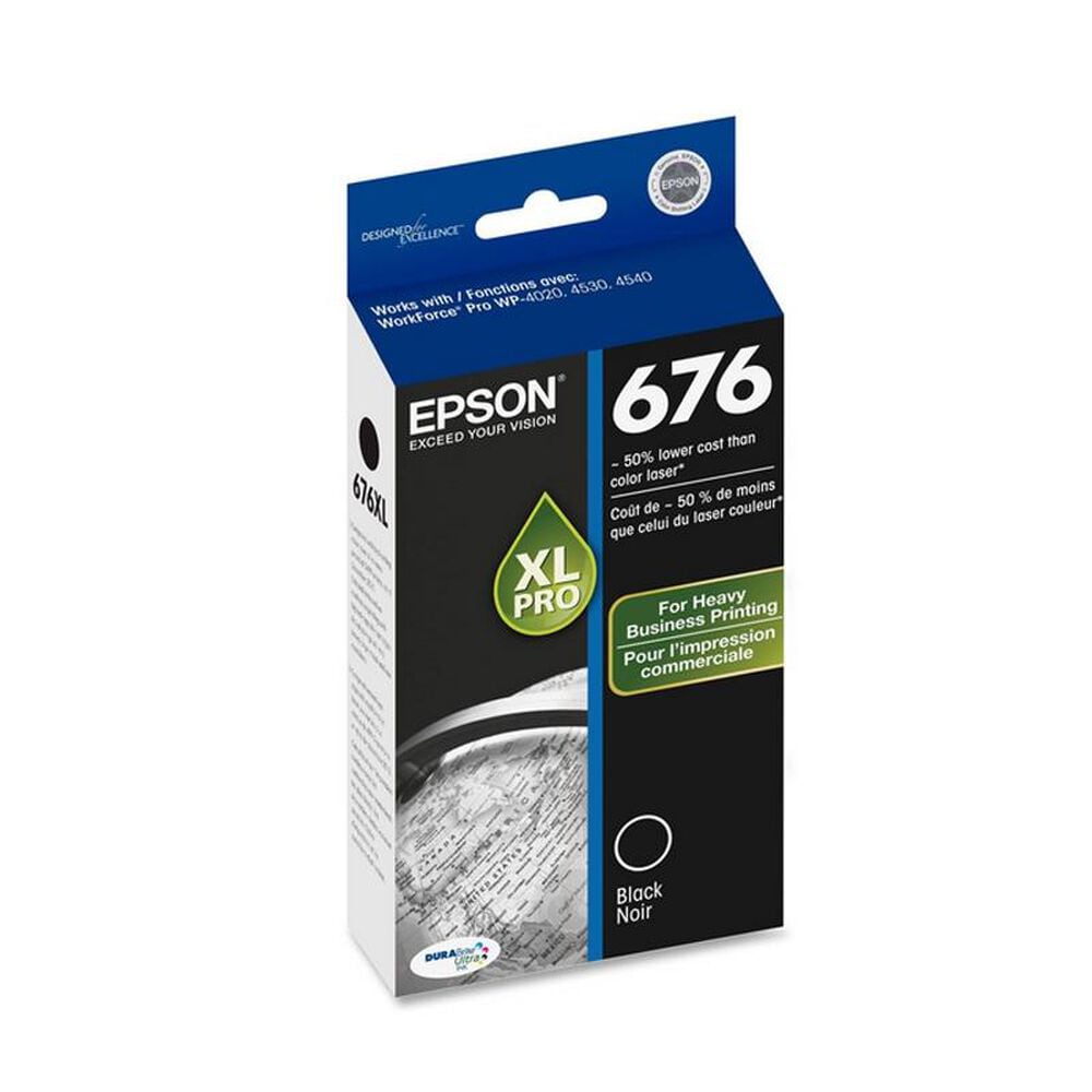 Epson 676XL Black Ink Cartridge, , large