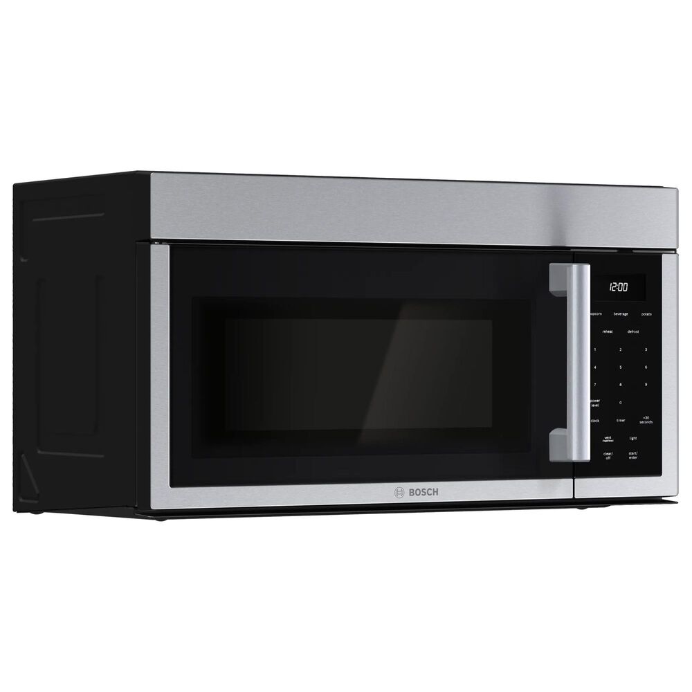 Bosch 300 Series 1.7 Cu. Over-The-Range Microwave in Stainless Steel, , large