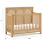 New Haus Eloise 4-In-1 Convertible Crib in Honey, , large