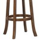 Sasha Lee 24" Swivel Counter Stool in Burnt Brown, , large