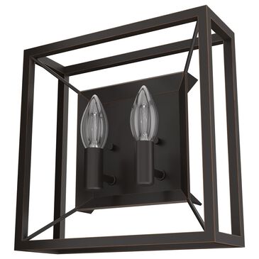 Hunter Doherty 2-Light Wall Sconce in Onyx Bengal, , large