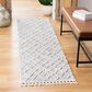 Safavieh Marrakesh MRK514A 2"2" x 8" Ivory and Grey Runner, , large