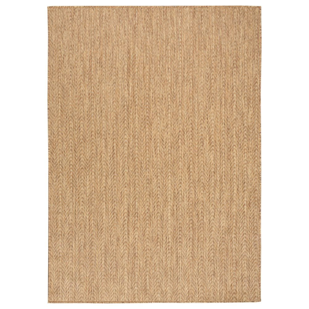 Nourison Horizon HOZ02 Natural 4" x 6" Indoor/Outdoor Area Rug, , large