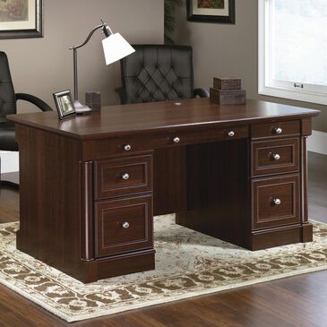 Sauder  Palladia Executive Desk in Select Cherry, , large
