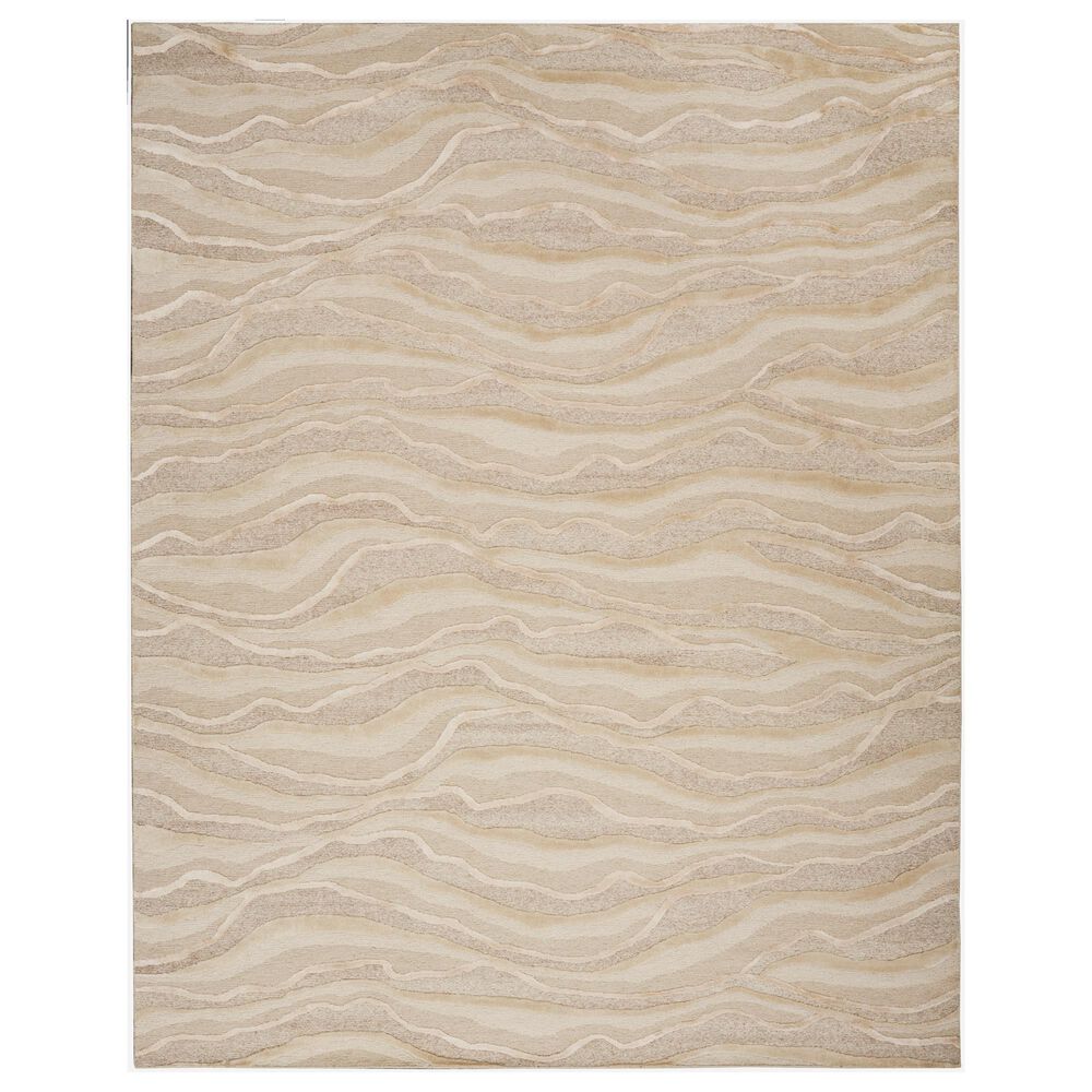Nourison Divine DIV12 Saddle 8"6" x 11"6" Area Rug, , large