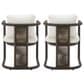 Zuo Modern Ciel Outdoor Dining Chair in Ivory (Set of 2), , large
