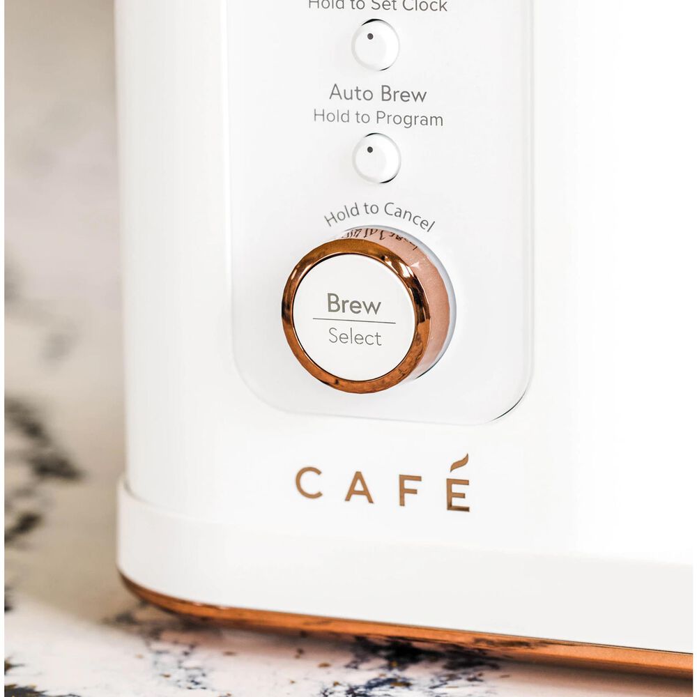 Cafe Specialty Drip Coffee Maker with Wi-Fi in Matte White, , large