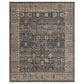Karastan Echo Grasole 9" x 12"2" Denim Area Rug, , large