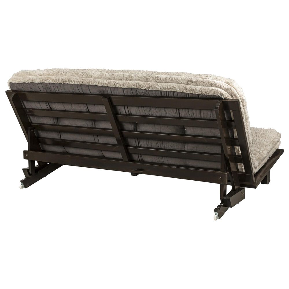 Kodiak Carson Full Futon with Frog Cushion in Java, , large