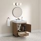 37B Alanya 24" Single Bathroom Vanity in Walnut Drift with White Composite Stone Top, , large