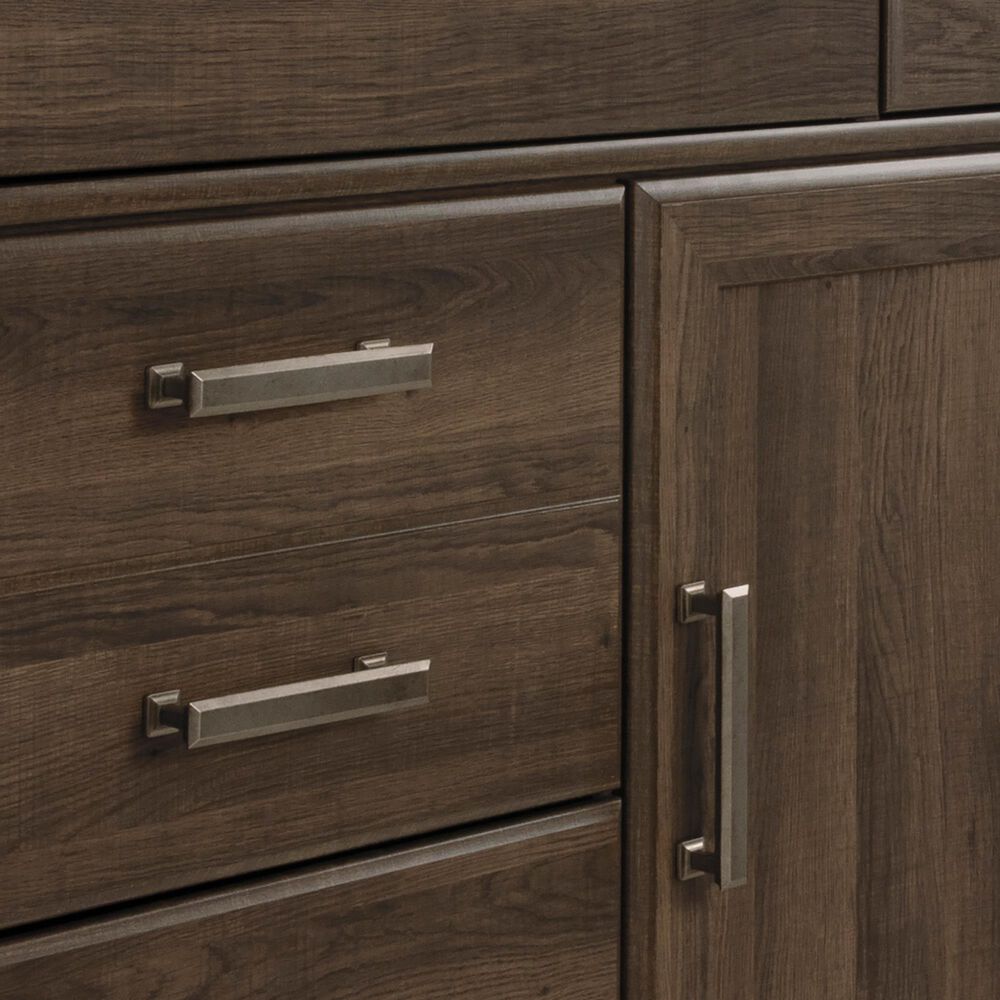 Ashley Juararo 6-Drawer Dresser in Dark Brown, , large