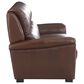 Chateau d"Ax 3-Piece Stationary Leather Living Room Set with Recliner in Red Brown, , large