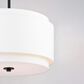 Vaxcel Burnaby 4-Light Pendant in Black, , large