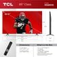 TCL 85" Class Q6 4K UHD HDR QLED with Google TV in Black - Smart TV, , large