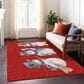 Dalyn Rug Company Wonderland WN34 Red 3" x 5" Area Rug, , large