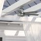 Hunter Jetty 52" Outdoor Ceiling Fan in Matte Silver, , large
