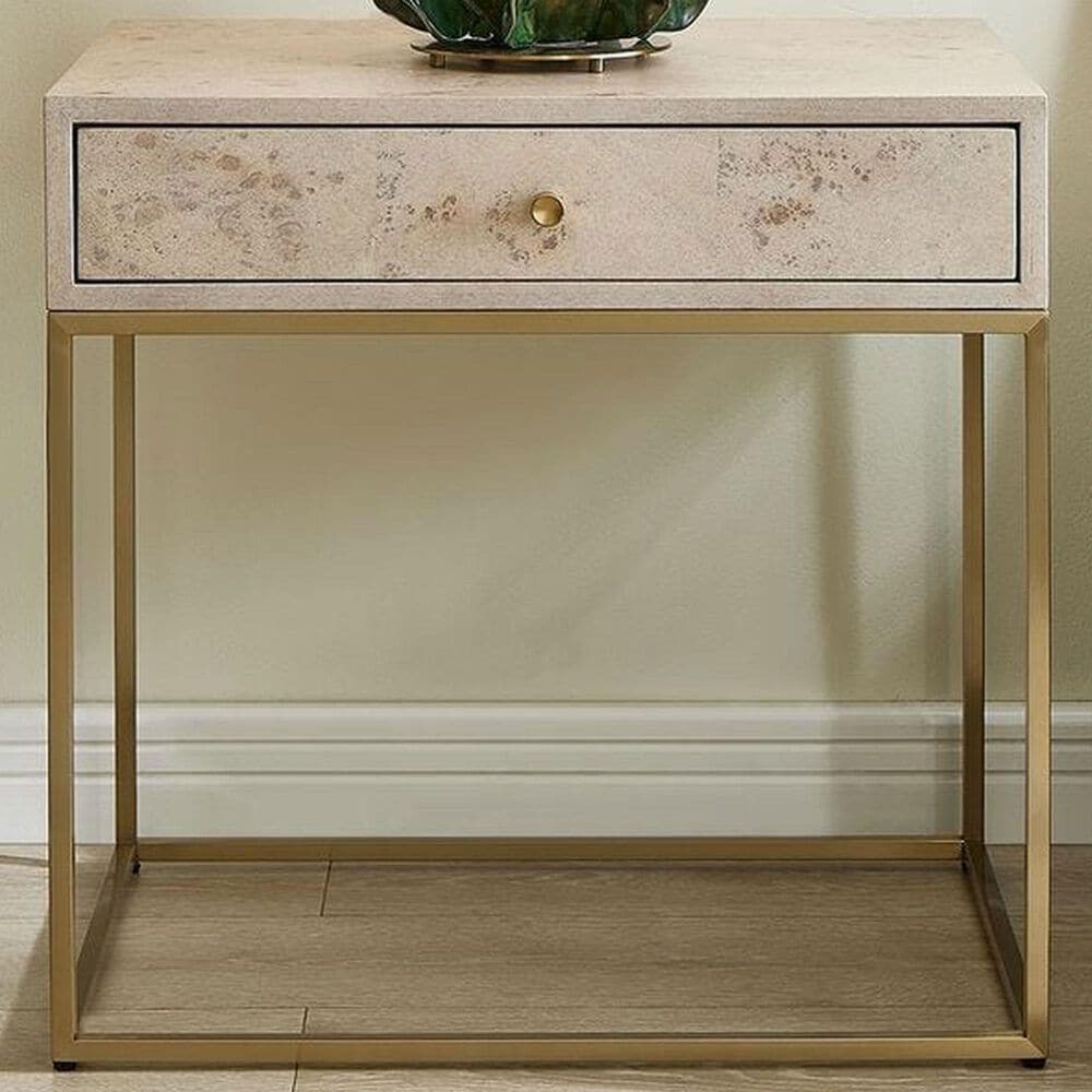 Uttermost Pembrook Side Table in Light Washed Maple, , large