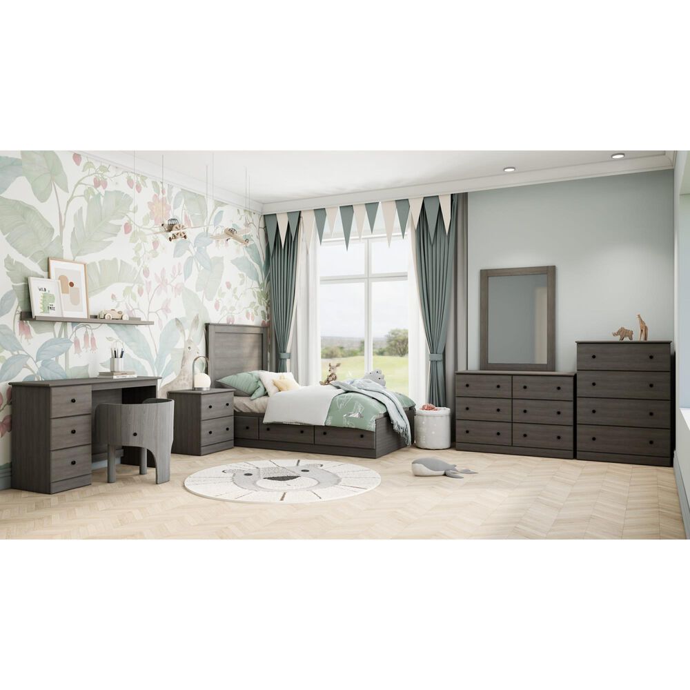 Lemoore Essential 45&quot; 6-Drawer Dresser in Storm Grey, , large