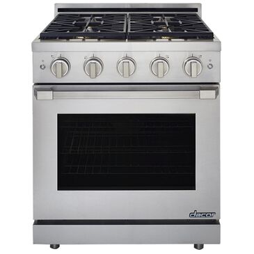 Dacor Heritage Self 30" Liquid Propane Dual Fuel Range in Stainless Steel, , large