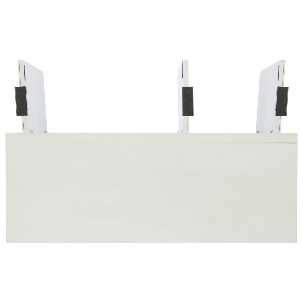 Linon Home Decor Miles 3-Door Accent Cabinet in Antique White, , large