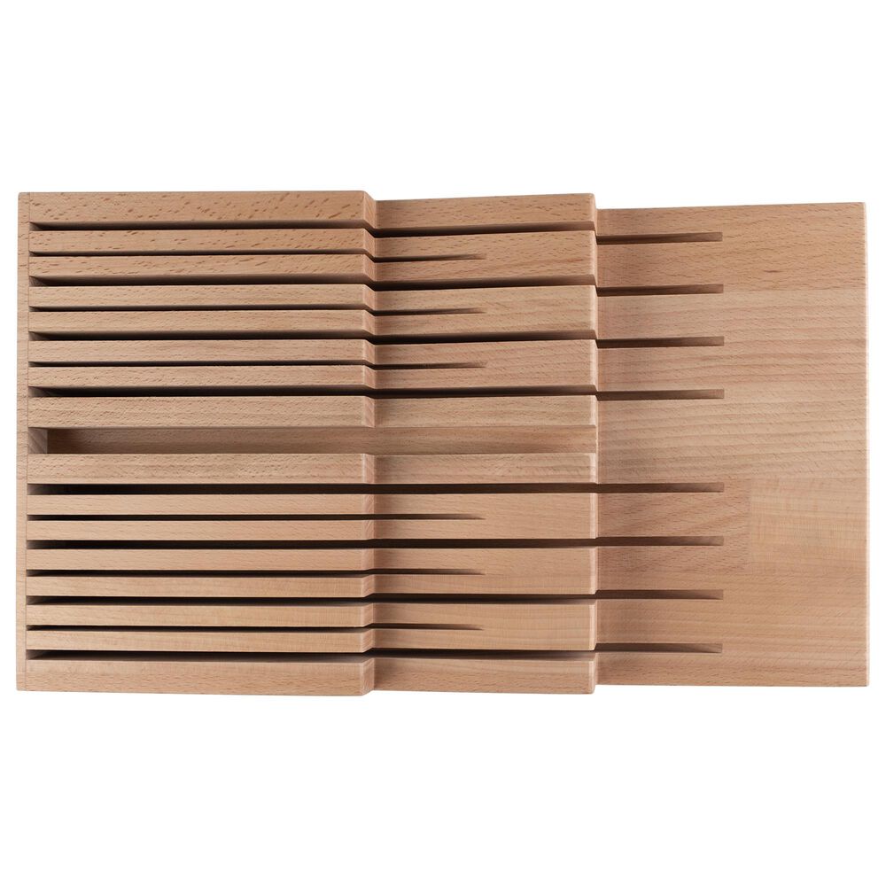 Shun In-Drawer Bamboo Knife Tray: 15-Slot, , large