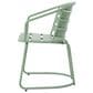Hearth and Haven Santa Monica 3-Piece Outdoor Bistro Set in Green, , large