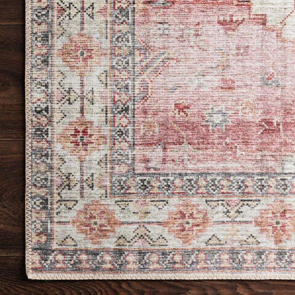 Loloi II Skye SKY-02 9&#39; x 12&#39; Ivory and Berry Area Rug, , large