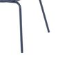 Hearth and Haven Elba Outdoor Mesh Accent Chair in Navy (Set of 2), , large