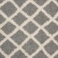 Safavieh Dallas Shag SGD258G-10 10" x 14" Grey/Ivory Area Rug, , large