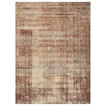 Loloi Sebastian 2"5" x 11"2" Natural and Brick Performance Runner, , large