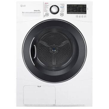 LG 4.2 Cu. Ft. Compact Electric Dryer in White, , large