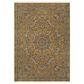 Oriental Weavers Masterpiece 8022J 9"10" x 12"10" Gold Area Rug, , large