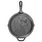 Lodge 10.25" Dolly Parton Cast Iron Skillet in Black, , large