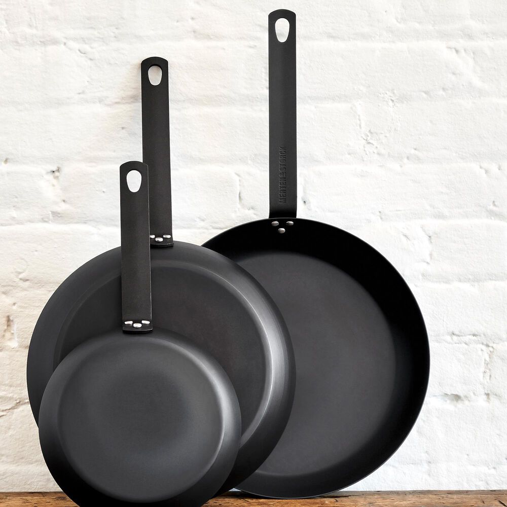 Green Pan 12" Carbon Steel Fry Pan in Black, , large